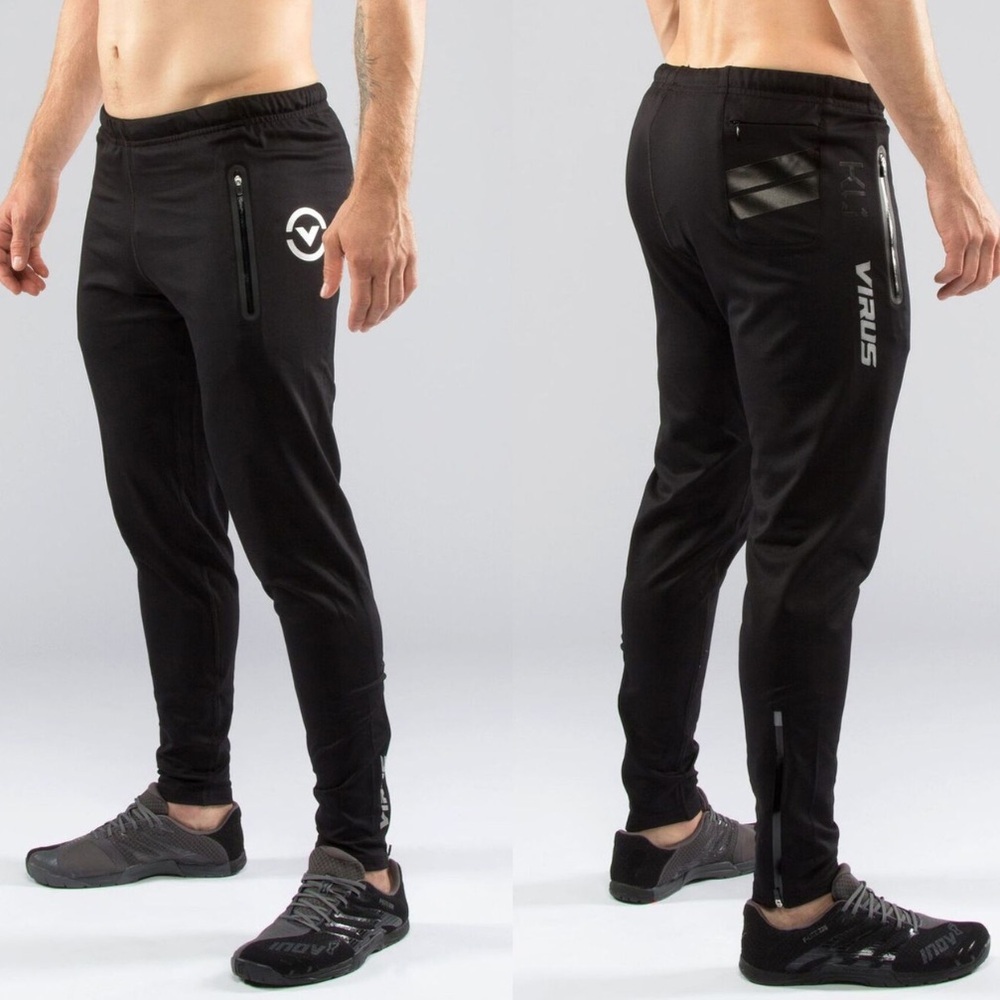 Virus Pant Bioceramic KL1 Active Recovery M 30-34x28.5 Gray Compression Jogger